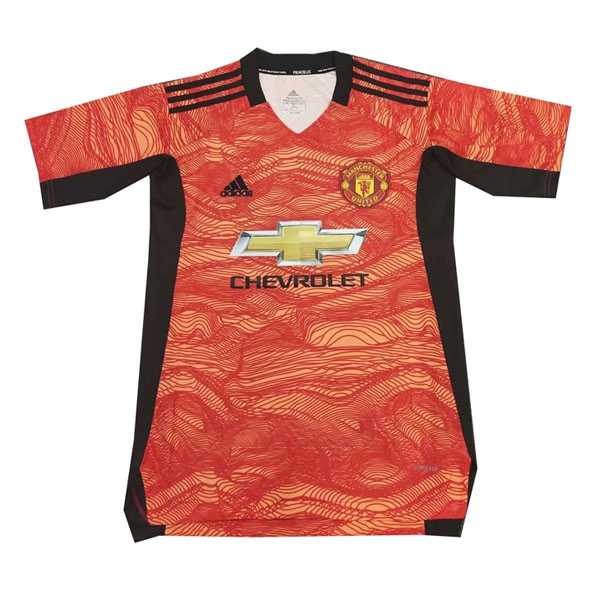 Thailande Maillot Football Manchester United Gardien 2021-22 Orange